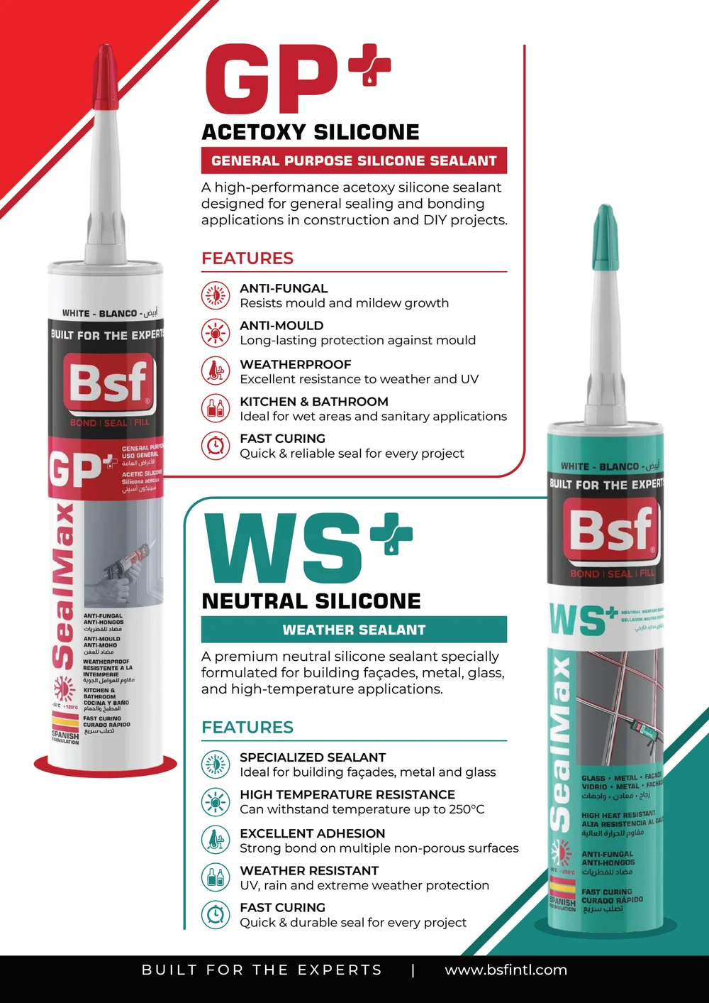 BSF product catalog preview